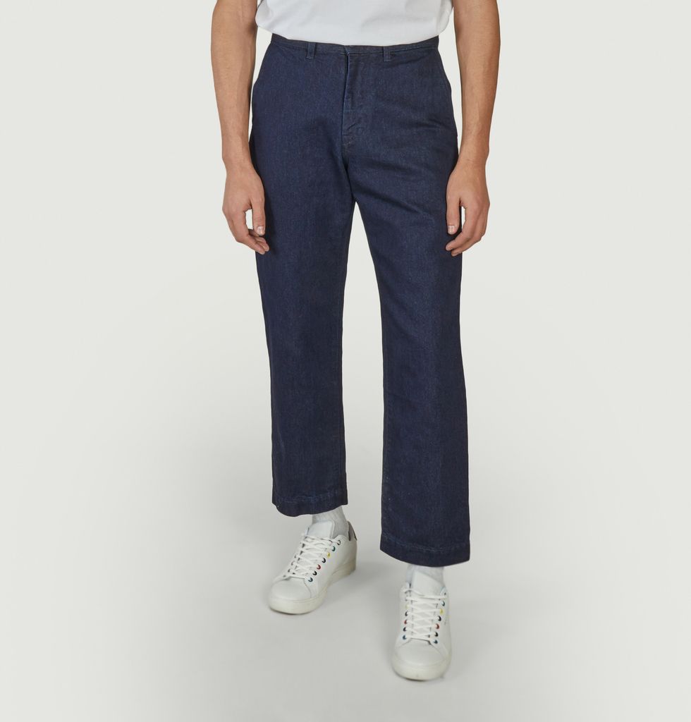 BLUES STRAIGHT / TROUSERS Sサイズ INDIGO WTAPS Blues Straight / Trousers / Cotton. Denim Indigo | HAVEN